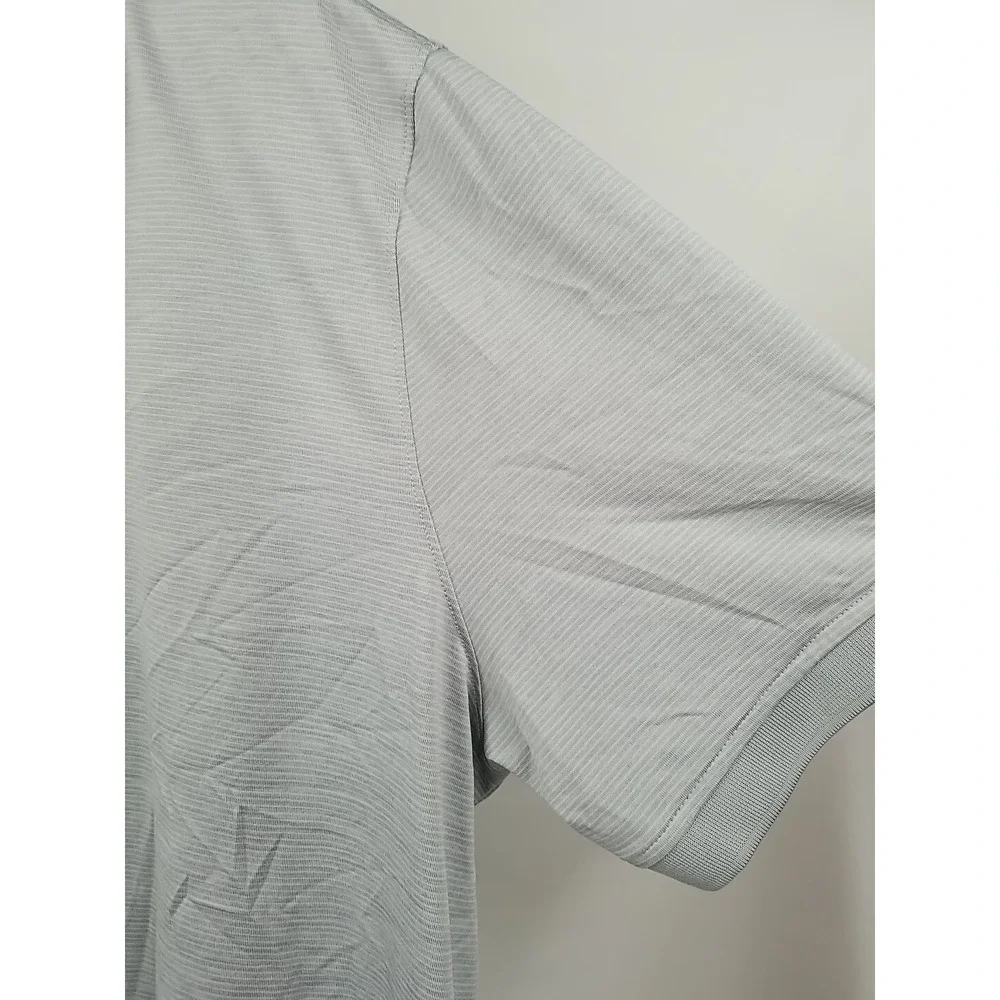 Perry Ellis Polo Men's Short Sleeve 2XL XXL‎ Striped - Picture 5 of 7